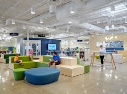 Abandoned TJ Maxx converted into Cincinnati & Hamilton County Public Library, GBBN architects Abandoned TJ Maxx converted into Cincinnati & Hamilton County Public Library, GBBN architects