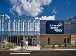 Abandoned TJ Maxx converted into Cincinnati & Hamilton County Public Library, GBBN architects Abandoned TJ Maxx converted into Cincinnati & Hamilton County Public Library, GBBN architects