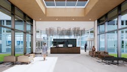 New Wells Fargo development in Texas will be bank’s first net-positive campus - Rendering: Corgan / Wells Fargo Office Campus New Wells Fargo development in Texas will be bank’s first net-positive campus - Rendering: Corgan / Wells Fargo Office Campus