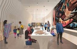 New wing of Natural History Museums of Los Angeles to be a destination and portal New wing of Natural History Museums of Los Angeles to be a destination and portal