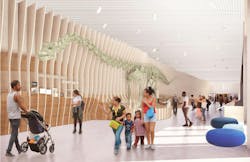 New wing of Natural History Museums of Los Angeles to be a destination and portal New wing of Natural History Museums of Los Angeles to be a destination and portal