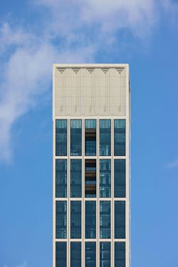 Sutton Tower was designed by Thomas Juul-Hansen and constructed by Lendlease. Photo: David Joshua Ford, courtesy Lendlease Sutton Tower was designed by Thomas Juul-Hansen and constructed by Lendlease. Photo: David Joshua Ford, courtesy Lendlease