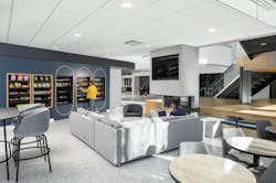Interior of Crest Ridge, with self-help vending machines Interior of Crest Ridge, with self-help vending machines