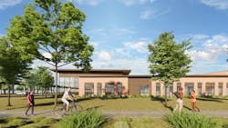 Houston Alumni and Youth (HAY) Center, designed by Gensler Houston Alumni and Youth (HAY) Center, designed by Gensler