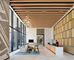 Alcove residential tower interior in Nashville, Tennessee Alcove residential tower interior in Nashville, Tennessee