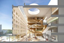 Atlantic Science Enterprise Centre (ASEC) cross section Atlantic Science Enterprise Centre (ASEC) cross section