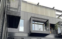 Exterior building facade product Exterior building facade product