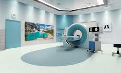 Armstrong Flooring Medintone SeaSalt in hospital room Armstrong Flooring Medintone SeaSalt in hospital room