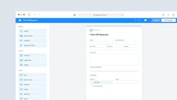 A time-off request re-created as a digital fillable form. Courtesy Fluix A time-off request re-created as a digital fillable form. Courtesy Fluix