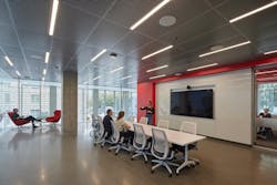 The 656-unit Academe at 198 is the newest addition to UC Law’s Academic Village. Photo: Bruce Damonte, courtesy Perkins&Will The 656-unit Academe at 198 is the newest addition to UC Law’s Academic Village. Photo: Bruce Damonte, courtesy Perkins&Will