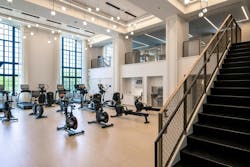 Belden-Stratford Luxury Apartments fitness center Belden-Stratford Luxury Apartments fitness center