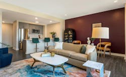 Luxury apartments living room Luxury apartments living room