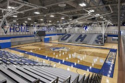 Gymnasium at Owatonna High School Gymnasium at Owatonna High School