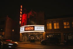 Restored Marquee of Ramova Theatre, Chicago Restored Marquee of Ramova Theatre, Chicago
