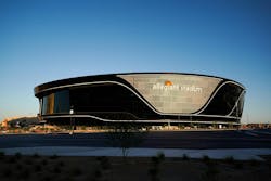 Allegiant Stadium Exterior - Day Allegiant Stadium Exterior - Day