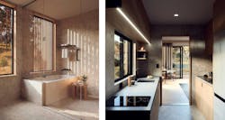 Modular living unit bathroom and kitchen Modular living unit bathroom and kitchen