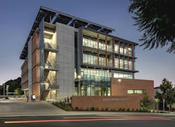 The University of California, Riverside, School of Medicine has opened the 94,576-sf, five-floor Education Building II (EDII). Photo: Bill Timmerman Photography The University of California, Riverside, School of Medicine has opened the 94,576-sf, five-floor Education Building II (EDII). Photo: Bill Timmerman Photography