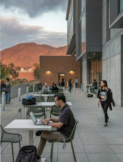 The University of California, Riverside, School of Medicine has opened the 94,576-sf, five-floor Education Building II (EDII). Photo: Bill Timmerman Photography The University of California, Riverside, School of Medicine has opened the 94,576-sf, five-floor Education Building II (EDII). Photo: Bill Timmerman Photography