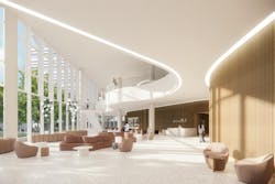 UChicago Medicine first freestanding cancer center Rendering courtesy CannonDesign UChicago Medicine first freestanding cancer center Rendering courtesy CannonDesign