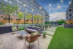 Community amenity lawn Community amenity lawn