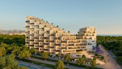 Park Rise tower, Athens Greece, designed by Bjarke Ingels Group (BIG) Park Rise tower, Athens Greece, designed by Bjarke Ingels Group (BIG)