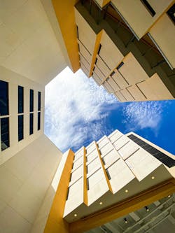 The upper floors offer housing The upper floors offer housing