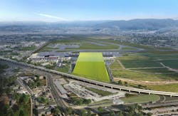 Rafael Viñoly Architects’ design for the new Florence, Italy, airport terminal will feature a rooftop vineyard Rafael Viñoly Architects’ design for the new Florence, Italy, airport terminal will feature a rooftop vineyard