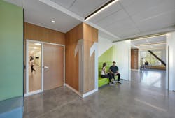 UC Riverside’s Student Health and Counseling Center provides an environment on par with major medical centers Photo courtesy HGA UC Riverside’s Student Health and Counseling Center provides an environment on par with major medical centers Photo courtesy HGA