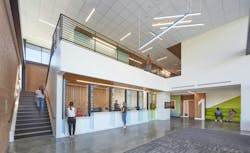 UC Riverside’s Student Health and Counseling Center provides an environment on par with major medical centers Photo courtesy HGA UC Riverside’s Student Health and Counseling Center provides an environment on par with major medical centers Photo courtesy HGA