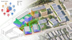 The Phoenix affordable housing project rendering from Autodesk The Phoenix affordable housing project rendering from Autodesk