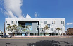 Brunson Terrace all-electric affordable housing project in Santa Monica, Calif., designed by Brooks + Scarpa Photo courtesy Brooks + Scarpa Brunson Terrace all-electric affordable housing project in Santa Monica, Calif., designed by Brooks + Scarpa Photo courtesy Brooks + Scarpa