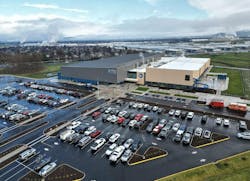 Aerial view of Rogue Credit Union Community Complex Aerial view of Rogue Credit Union Community Complex