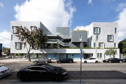 Brunson Terrace all-electric affordable housing project in Santa Monica, Calif., designed by Brooks + Scarpa Photo courtesy Brooks + Scarpa Brunson Terrace all-electric affordable housing project in Santa Monica, Calif., designed by Brooks + Scarpa Photo courtesy Brooks + Scarpa