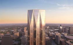 At 60 stories and 750 feet, Paramount will stand as Nashville’s high rise when complete in 2027 At 60 stories and 750 feet, Paramount will stand as Nashville’s high rise when complete in 2027