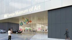 The Tampa Museum of Art will soon undergo a $110 million expansion Rendering courtesy Tampa Museum of Art The Tampa Museum of Art will soon undergo a $110 million expansion Rendering courtesy Tampa Museum of Art