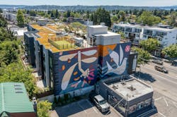 Seattle workforce housing project inspired by geology of eastern Washington Photo: Andrew Nam, ANAM Media Seattle workforce housing project inspired by geology of eastern Washington Photo: Andrew Nam, ANAM Media
