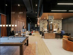 Chicago's 19-story Coppia luxury multifamily features geometric figures on the façade Photo © Eric Laignel, courtesy Goettsch Partners Chicago's 19-story Coppia luxury multifamily features geometric figures on the façade Photo © Eric Laignel, courtesy Goettsch Partners