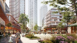 When complete, Cloverdale will include revitalized retail, residential and green spaces. (CNW Group/Mattamy Homes Limited) When complete, Cloverdale will include revitalized retail, residential and green spaces. (CNW Group/Mattamy Homes Limited)