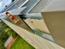 Roof Hugger notched sub-purlins Roof Hugger notched sub-purlins