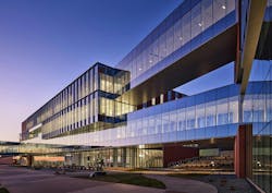 Des Moines University Medicine and Health Sciences opens a new 88-acre campus, Photo: Michael Robinson Photography, courtesy RDG Planning & Design Des Moines University Medicine and Health Sciences opens a new 88-acre campus, Photo: Michael Robinson Photography, courtesy RDG Planning & Design