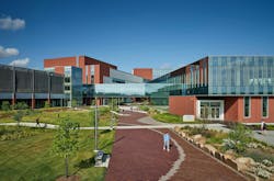 Des Moines University Medicine and Health Sciences opens a new 88-acre campus, Photo: Michael Robinson Photography, courtesy RDG Planning & Design Des Moines University Medicine and Health Sciences opens a new 88-acre campus, Photo: Michael Robinson Photography, courtesy RDG Planning & Design