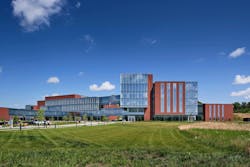 Des Moines University Medicine and Health Sciences opens a new 88-acre campus, Photo: Michael Robinson Photography, courtesy RDG Planning & Design Des Moines University Medicine and Health Sciences opens a new 88-acre campus, Photo: Michael Robinson Photography, courtesy RDG Planning & Design