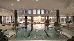 On the Domino Sugar refinery site, new Brooklyn condos offer views of the Manhattan skyline On the Domino Sugar refinery site, new Brooklyn condos offer views of the Manhattan skyline