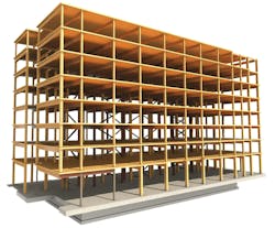 Portland's Timberview VIII mass timber tower will offer more than 100 affordable units. Rendering: Access Architecture Portland's Timberview VIII mass timber tower will offer more than 100 affordable units. Rendering: Access Architecture