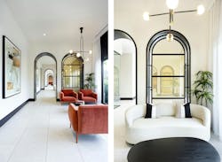 Flexible quiet luxury spaces in multifamily property Flexible quiet luxury spaces in multifamily property