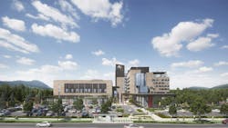 British Columbia's Cowichan District Hospital replacement project features mass timber community hall British Columbia's Cowichan District Hospital replacement project features mass timber community hall