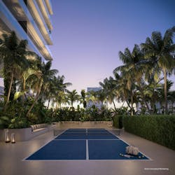 Miami's One Twenty Brickell Residences condo tower provides deeded office unit for every buyer. Rendering ARX Creative Miami's One Twenty Brickell Residences condo tower provides deeded office unit for every buyer. Rendering ARX Creative