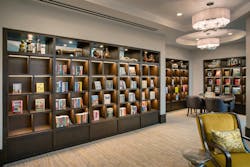 Two-tower luxury senior living community The Mather features wellness and biophilic elements Photo courtesy Mather Two-tower luxury senior living community The Mather features wellness and biophilic elements Photo courtesy Mather