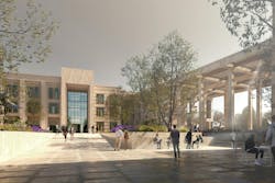 The American University in Cairo launches a 270,000-sf expansion of its campus in New Cairo, Egypt, Rendering courtesy DLR Group The American University in Cairo launches a 270,000-sf expansion of its campus in New Cairo, Egypt, Rendering courtesy DLR Group
