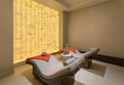 Two-tower luxury senior living community The Mather features wellness and biophilic elements Photo courtesy Mather Two-tower luxury senior living community The Mather features wellness and biophilic elements Photo courtesy Mather